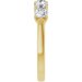 Sculptural Five-Stone Anniversary Band