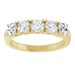 Sculptural Five-Stone Anniversary Band