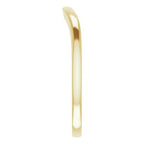 Baguette Accented Engagement Ring or Band