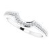Baguette Accented Engagement Ring or Band