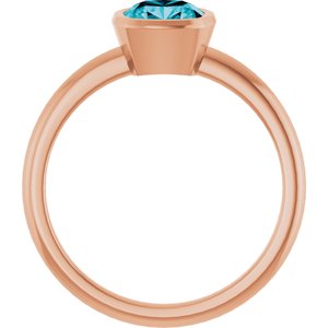 Bezel-Set Ring