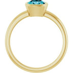 Bezel-Set Ring