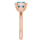 Bezel-Set Accented Ring