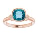 Bezel-Set Accented Ring