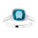 Bezel-Set Accented Ring