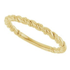 Stackable Rope Ring
