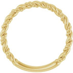 Stackable Rope Ring