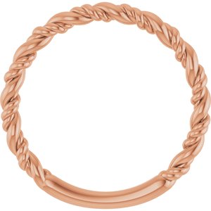 Stackable Rope Ring