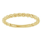 Stackable Rope Ring