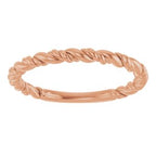 Stackable Rope Ring