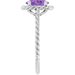 Solitaire Rope Ring
