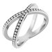 Beaded Criss-Cross Ring