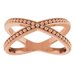 Beaded Criss-Cross Ring