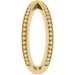 Beaded Criss-Cross Ring