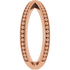 Beaded Criss-Cross Ring
