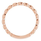 Stackable Beaded Ring