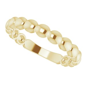 Stackable Beaded Ring