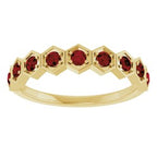 Stackable Geometric Ring