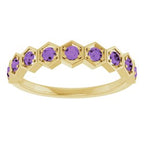 Stackable Geometric Ring