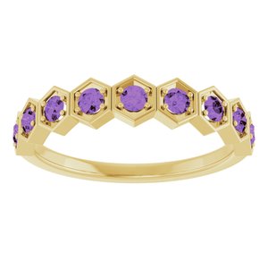 Stackable Geometric Ring
