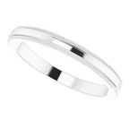 Milgrain Matching Band