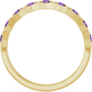 Stackable Geometric Ring