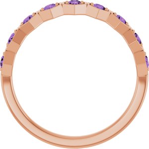 Stackable Geometric Ring