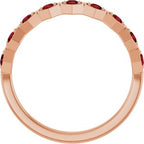 Stackable Geometric Ring