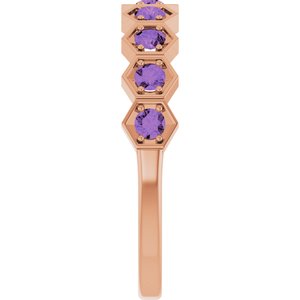 Stackable Geometric Ring