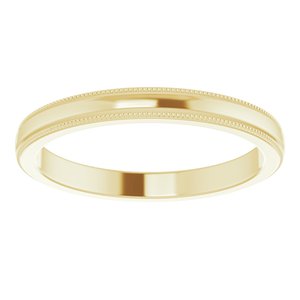 Milgrain Matching Band