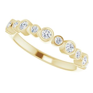 Bezel-Set Ring