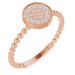 Beaded Cluster Ring