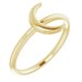 Crescent Moon Ring