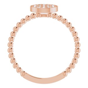 Beaded Cluster Ring