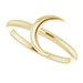 Crescent Moon Ring