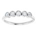 Five-Stone Bezel-Set Ring