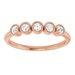 Five-Stone Bezel-Set Ring