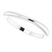 Accented Engagement Ring or Band