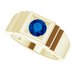 Geometric Solitaire Ring