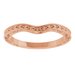 Solitaire Sculptural Engagement Ring or Band