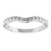 Solitaire Sculptural Engagement Ring or Band