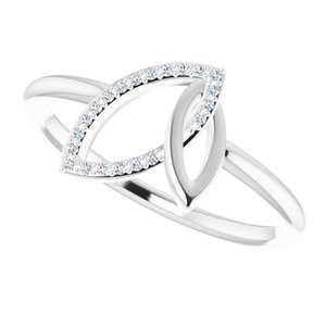 Double Leaf Ring