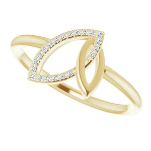 Double Leaf Ring