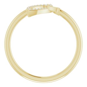 Double Leaf Ring