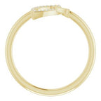 Double Leaf Ring