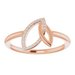 Double Leaf Ring