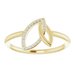 Double Leaf Ring