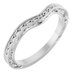 Solitaire Sculptural Engagement Ring or Band