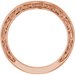 Solitaire Sculptural Engagement Ring or Band