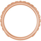 Milgrain Sculptural Comfort-Fit Band